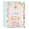 Some Bunny 1st Birthday Invitation