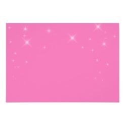 Sparkly Glitter Pink Bachelorette Party Invitation - Image 2