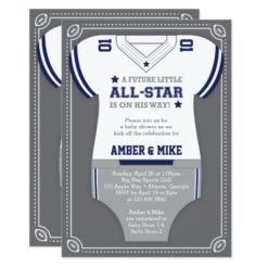 Sports Baby Shower Invitation