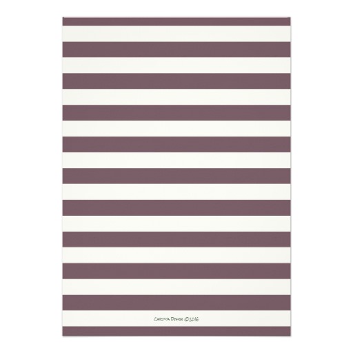 Stripe | plum | Engagement Party Invitations - Image 2