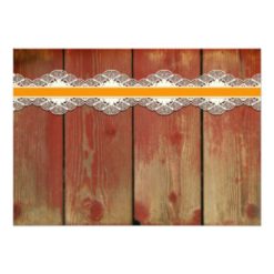 Sunflowers Rustic Wood engagement party invites - Image 2