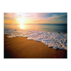 Sunset Beach Wedding Invitation