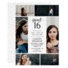 Sweet Sixteen Photo Collage Card
