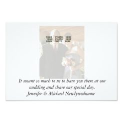 Thank You Las Vegas Newlyweds Card - Image 2
