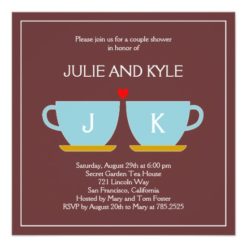 The Perfect Blend Engagement or Wedding Shower Card