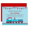 Train 1st Birthday Card