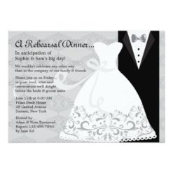 Tux and Gown Invitation