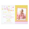 Twinkle Twinkle Little Star Birthday Invitation