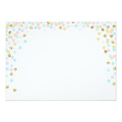 Twins Baby Shower Invitation Blush pink blue Gold - Image 2