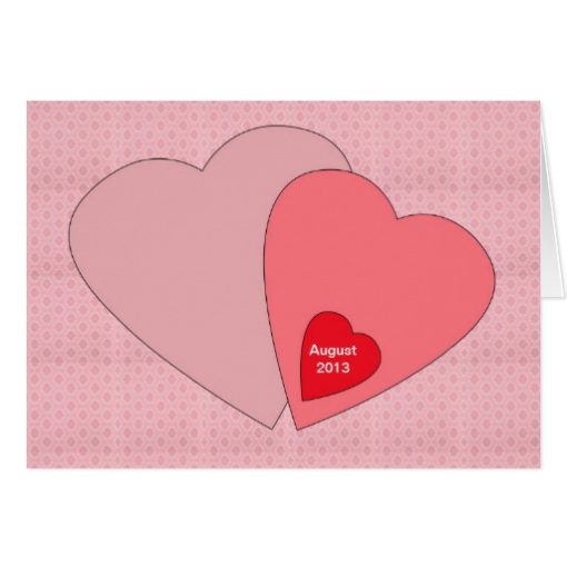 Valentines Day Pregnancy Announcement Card