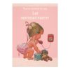 Vintage Baby on Phone Pink Chevrons 1st Birthday Card