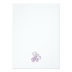 Vintage Grapes Wedding Rehearsal Dinner Invite - Image 2