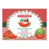 Watermelon 1st Birthday Invitation