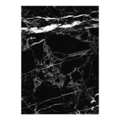 Wedding Rehearsal Dinner Modern Black White Marble Card - Image 2