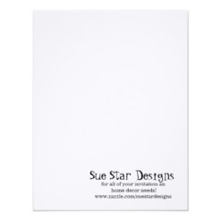 Wedding in Paris Blue Damask Flat Thank You Card - Image 2