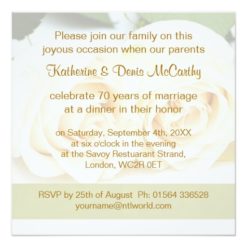 75th Wedding Anniversary Card