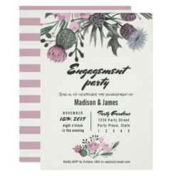 Wild Flowers | pink | Engagement Party Invitations