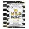 Wild One Invitation Boy Wild Thing Birthday Party