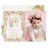 Wild One Invitation Girl Boho Dreamcatcher Party