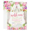 Wild One Invitation Girl Wild One 1st Birthday
