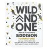 Wild One Invitation Modern Wild One 1st Birthday