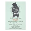 Wild Thing Big Bear First 1st Birthday Invitation