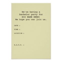 bachelor party passport card - Image 2