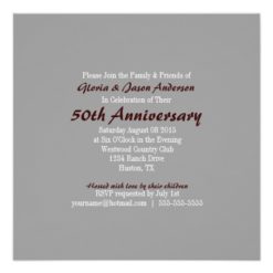 barn wood cowboy Western 50th wedding anniversary Card - Image 2
