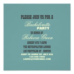 glam pin up girl bachelorette lingerie party card - Image 2