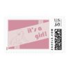 it's a girl! : retro : postage