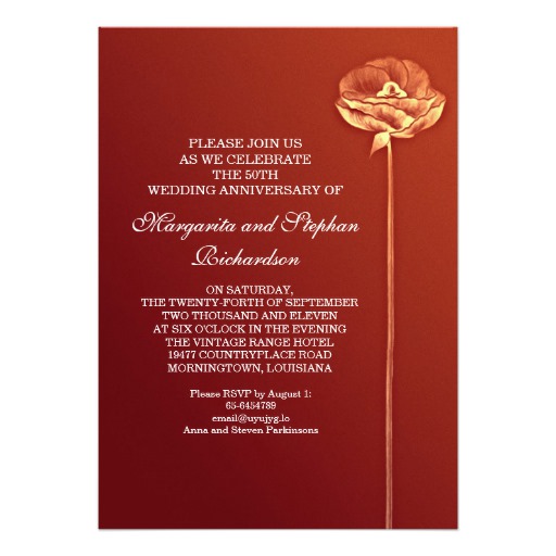 modern wedding anniversary card