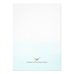 Boys Woodland Antler Baby Shower Card - Image 2