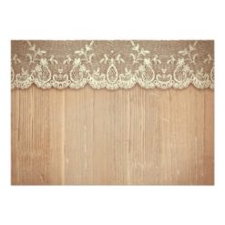 rustic mason jar white hydrangea rehearsal dinner card - Image 2