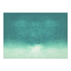 teal ombre beach engagement party string lights card - Image 2