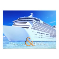 Cruise Ship Wedding Invitation