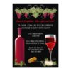 Wine Birthday Party Adult Aged To Perfection Card