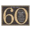 Adult Glitter Birthday Milestone Invitation