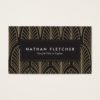 Art Deco Business Cards