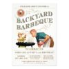 Backyard BBQ Invitations | Vintage Classic V.1