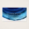 Blue Agate Business Cards