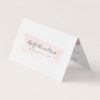 Blush & Gray Lip Product Distributor Tips & Tricks Business Card