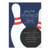 Bowling Birthday Party Invitation