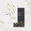 Brown Dandelions Love Hearts Whimsy Profile Card
