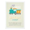 Choo Choo Birthday Party Invitation