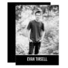 Classic Graduation Photo Announcement and Party