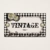 Classic vintage inspired business cards