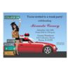 College Trunk Party Going Away Graduation Card