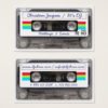 Cool vintage 80s retro music cassette tape funny business card
