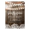 Country Rustic Graduation Party | Class of 2018 Card