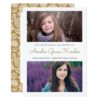 Custom Color Floral Graduation Party Invitation